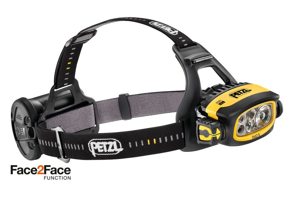 Petzl Duo S E80chr - Lampe Frontale Ultra Puissante 1100 Lumens Etanche Ip 67