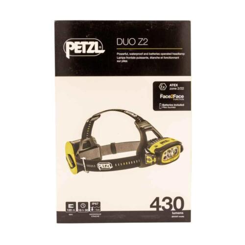 Petzl Duo Z2 E80ahb - Lampe Frontale Robuste Ip67 Puissante 430 Lumens