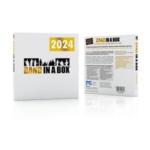 Pg Music Band-in-a-box 2024 Megapak Pc Boxed - Sequencer Software