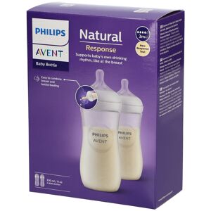 philips avent babyfles natural response 2 stuks 330 ml