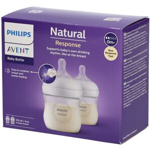Philips Avent Natur Response 3.0 Baby Milch Flaschen │ Bpa Frei │ 125ml │ 2pk