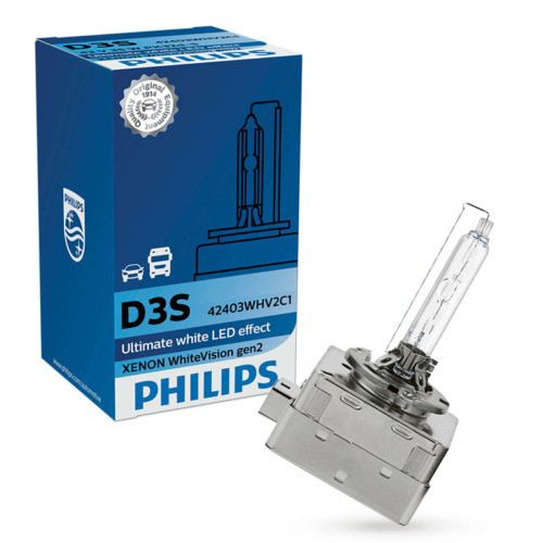 Philips D3s White Vision Xenon - Auto Intensives Weiß Lampe Single 42403whv2c1