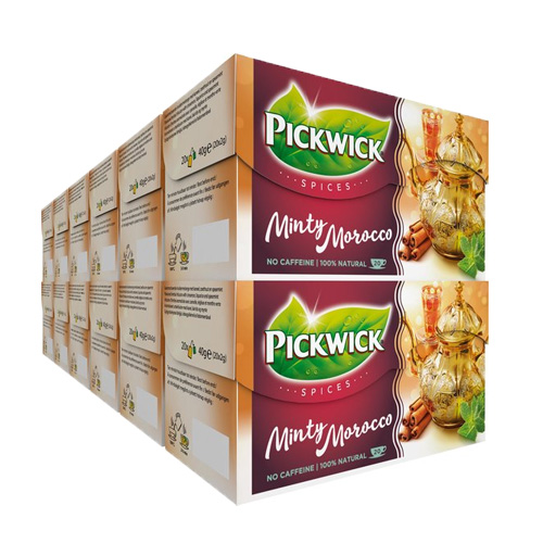 Pickwick - Spices Minty Marocco Schwarzer Tee - 12x 20 Teebeutel