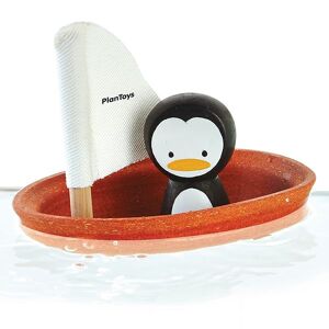 Plantoys Badespielzeug - Boot M. Pinguin - Plantoys - One Size - Badespielzeug