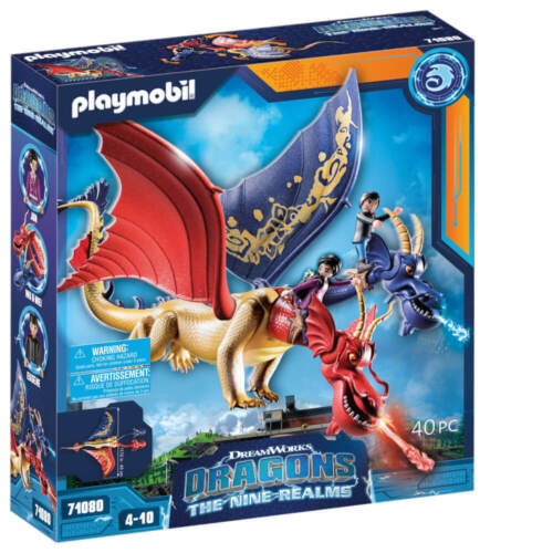 Playmobil Dragons Set 71080 The Nine Realms Wu Und Wei Mit Jun Neu Verpackt