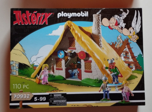 Playmobil Playset Vitalstatistix Hut Astérix 70932 110 Teilig