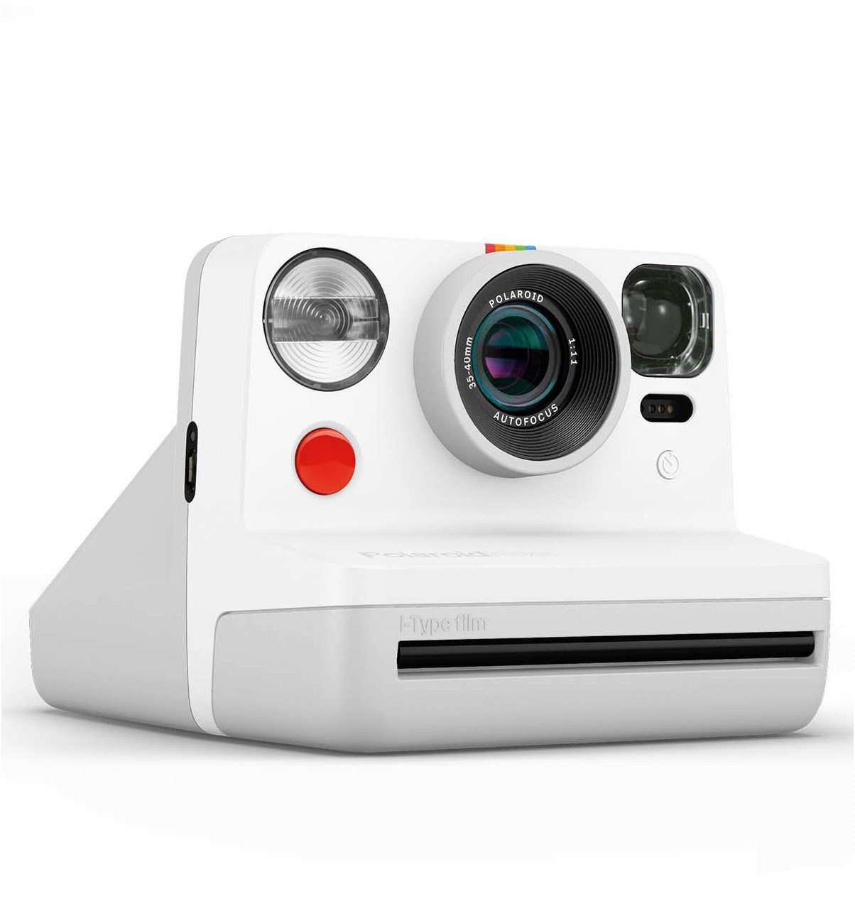 Polaroid Now I?type Sofortbildkamera + 2 Objektiv Af-system In Weiß 