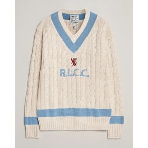 Polo Ralph Lauren Cotton/cashmere Cricket Knitted Sweater Parchment Cr