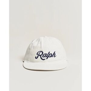 Polo Ralph Lauren Ralph Cotton Twill Retro Cap Deckwash White
