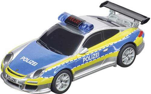 Porsche 911 Gt3 Polizei Slotcar Carrera Go 1:43 Track Rennen Modell Fahrzeug