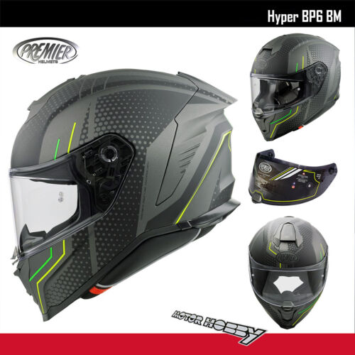 Premier Hyper Bp 6 Bm Helm - Grau - S - Unisex