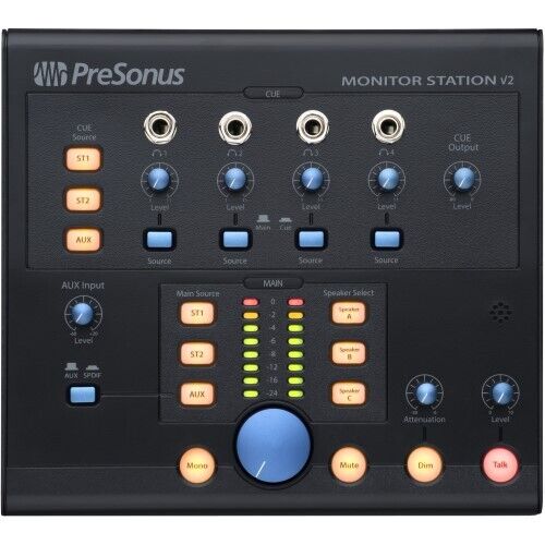 Presonus Monitor Station V2 Studio Abhör Controller Kopfhörer Stereo Produktion