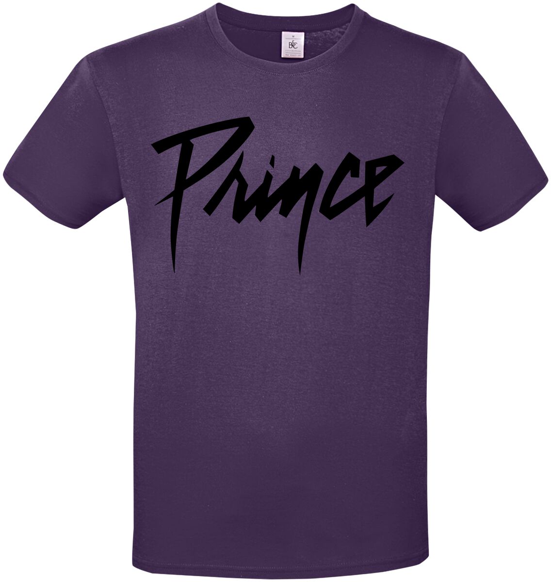 prince t-shirt - name logo - s bis m - fÃ¼r damen - grÃ¶ÃŸe m - - lizenziertes merchandise! lila donna