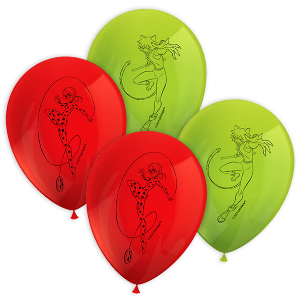 procos luftballons "miraculous", 8 stk., 30cm