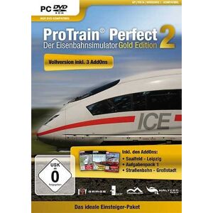 Protrain Perfect 2 - Gold Edition - Deutsche Bahn, Eisenbahn, Lokführer Railroad