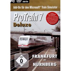 Protrain Vol. 7 Deluxe - Frankfurt - Nürnberg (pc, 2009) Add On New Neu