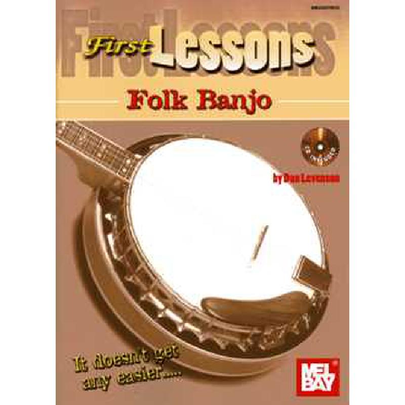 publications mel bay first lessons - folk banjo