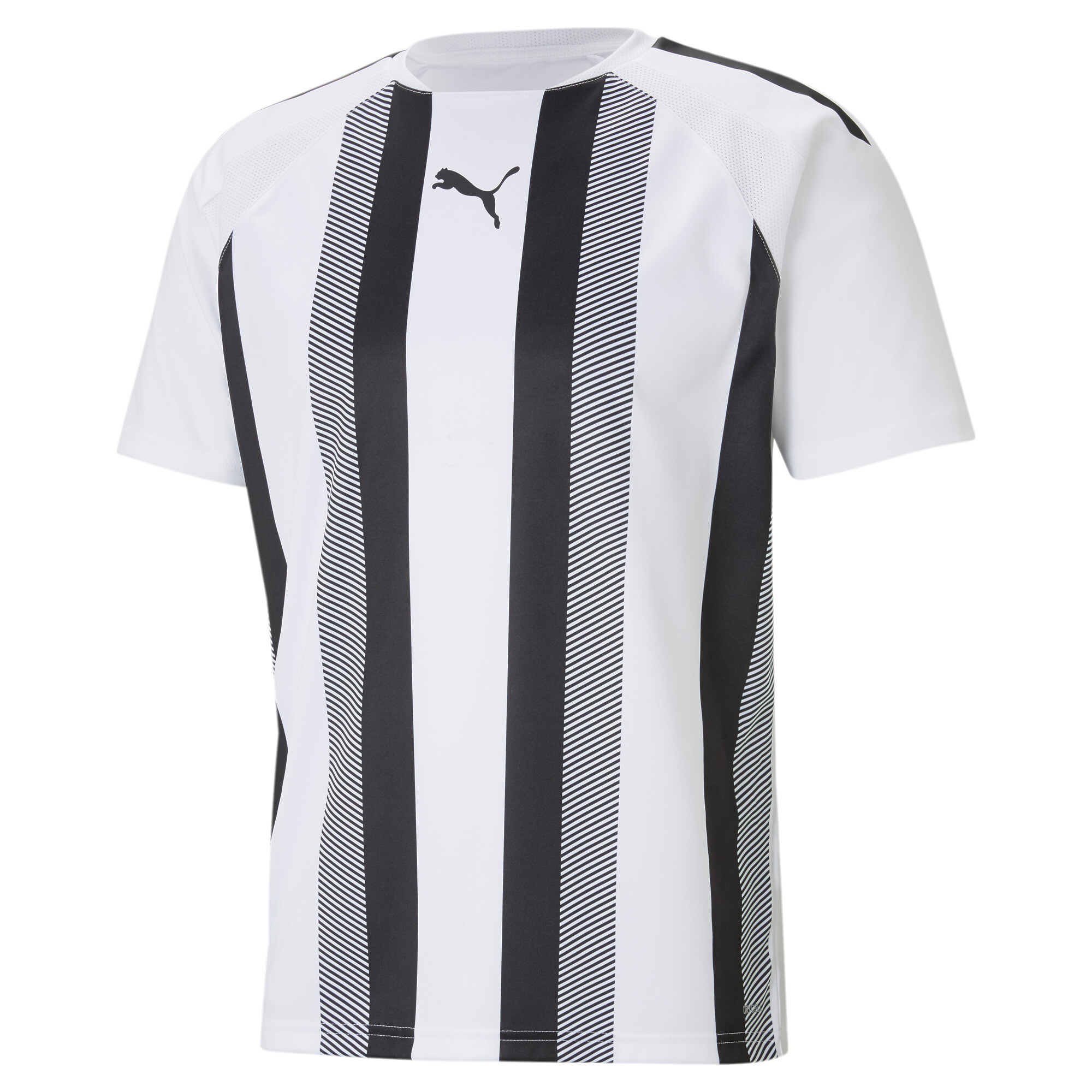 puma jersey team liga striped blanc