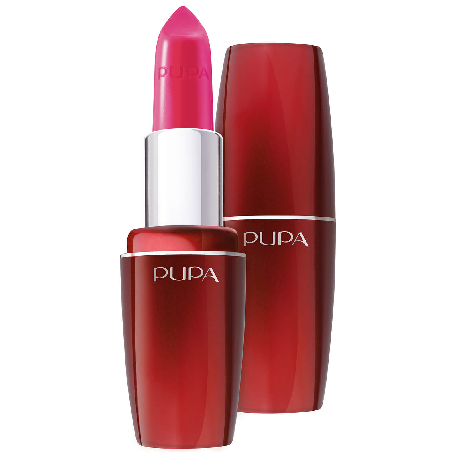 pupa volume enhancing lipstick (various shades) - pop fuchsia donna