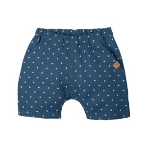 Pure By Bauer - Leinenshorts Dots In Steelblue, Gr.104
