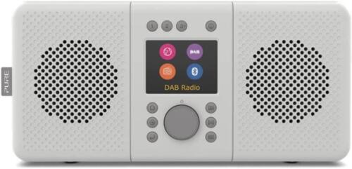 Pure Elan Connect+ All-in-one Stereo Internetradio Mit Dab Bluetooth Stone Grey