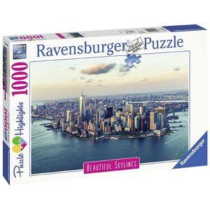 Puzzle New York Hudson River Manhattan Empire State Central Park Times Square 