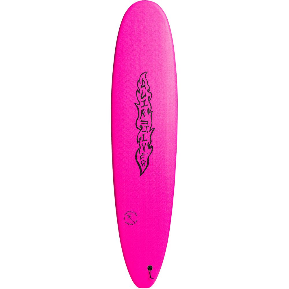 quiksilver - break 70 softboard surfboard pink rosa/pink