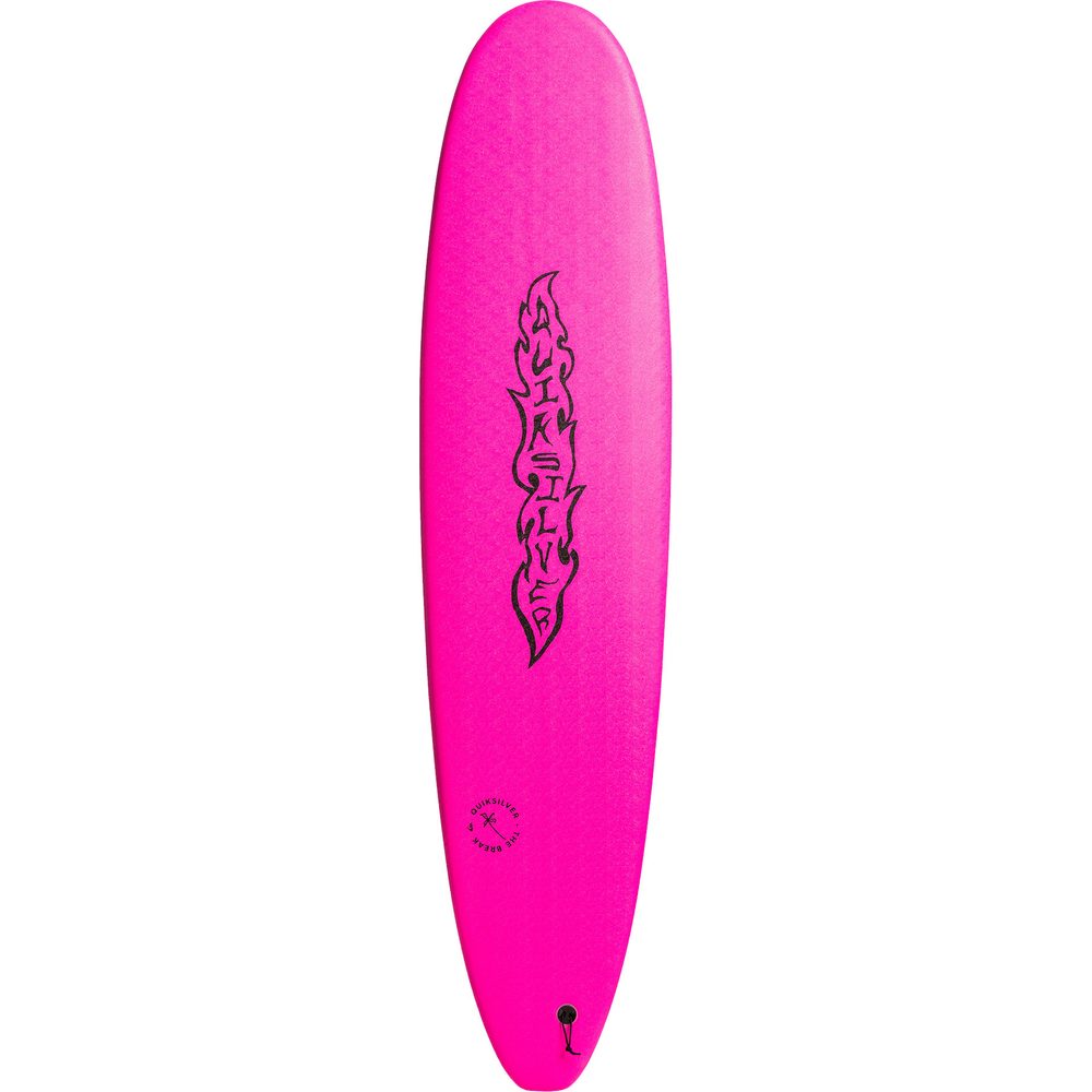 quiksilver - break 80 softboard surfboard pink rosa/pink