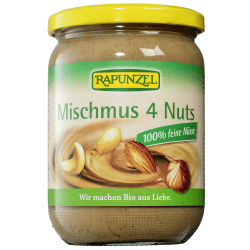 rapunzel mischmus 4 nuts bio (500g)