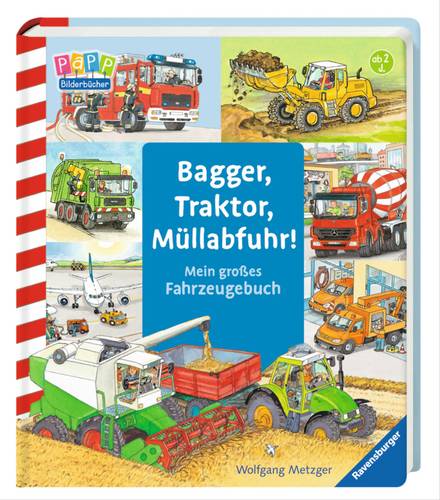 ravensburger 43407 bagger, traktor, mÃ¼llabfuhr! 43407 1st.