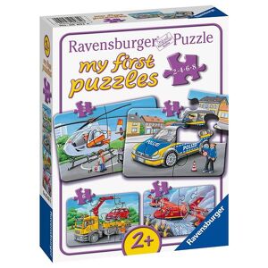 Ravensburger Puzzlespiel - My First - 4 Verschiedene - My Notfal - Ravensburger - One Size - Puzzlespiele
