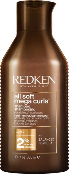 Redken All Soft Mega Curls Shampoo + Conditioner Je 300ml + 150ml Treatment