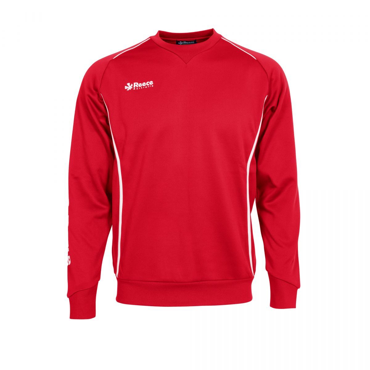 reece australia sweatshirt mit rundhalsausschnitt core tts rouge