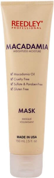 reedley professional macadamia weightless moisture mask 150 ml