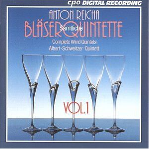 Reicha, Anton (antonin) - Gebraucht ,sämtliche Bläserquintette - Complete Wind Quintets, Vol. 1 - Preis Vom 14.05.2024 04:49:28 H