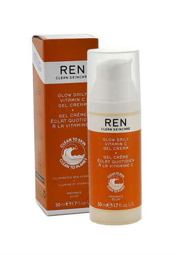 ren clean skincare vitamin c gel cream 50ml