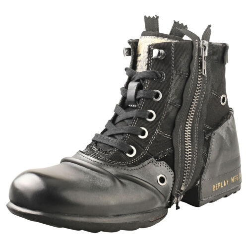 replay footwear boot - clutch - eu41 bis eu46 - fÃ¼r mÃ¤nner - grÃ¶ÃŸe eu44 - schwarz