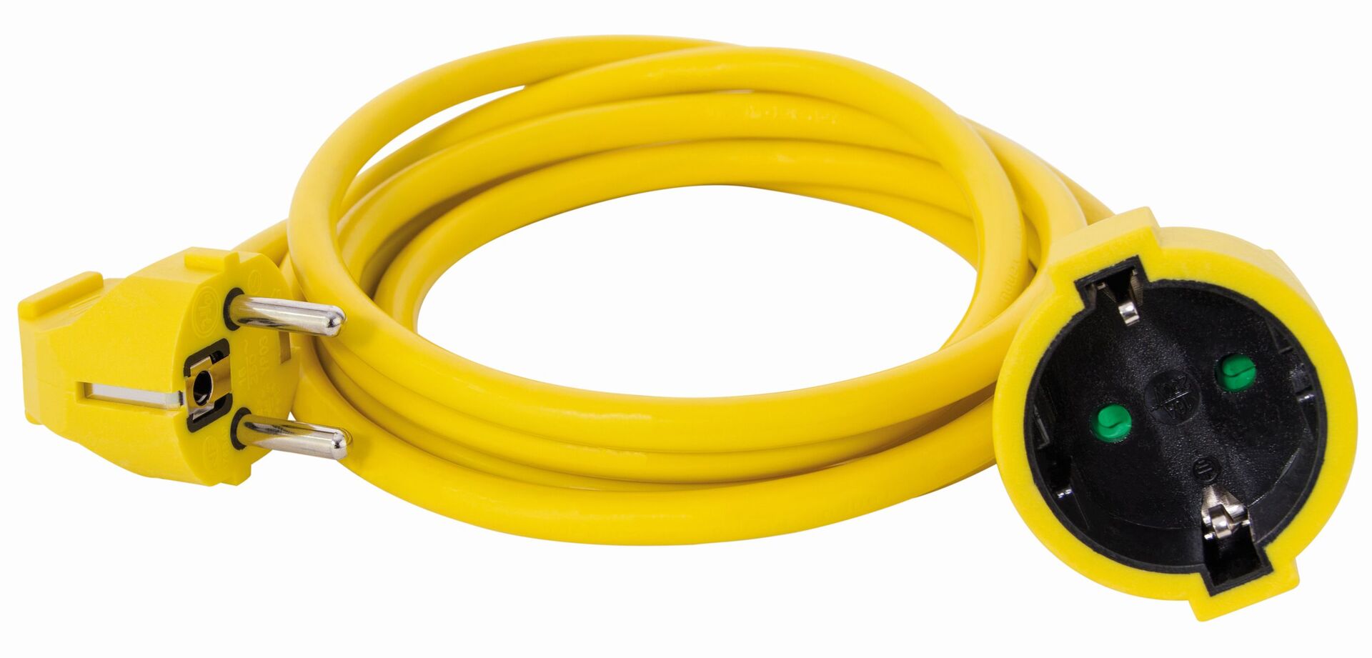 rev ritter schutzkontakt verlÃ¤ngerung 10m gelb