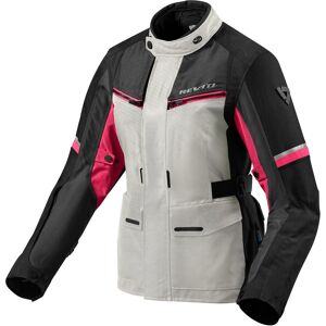 Revit Outback 3 Damen Motorrad Textiljacke - Pink Silber - 36 - Female