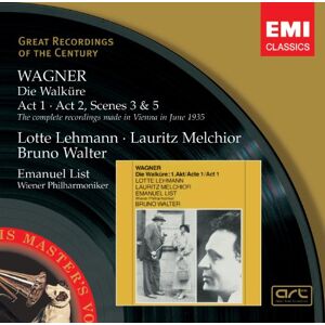 Richard Wagner Die Walkure Act 1 - Act 2, Scenes 3 And 5 (lehmann) (cd) Album