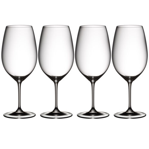 riedel rotweinglas vinum 4-er syrah / shiraz transparent