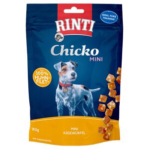 Rinti Chicko Mini Käsewürfel Huhn 12 X 80g (41,56€/kg)