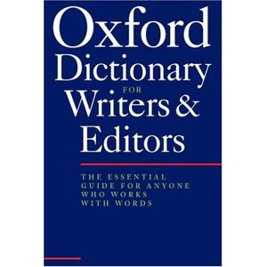 Ritter, R. M. - Gebraucht The Oxford Dictionary For Writers & Editors - Preis Vom 30.04.2024 04:54:15 H