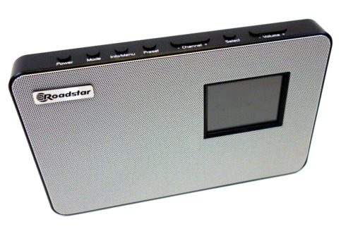 Roadstar Hra-590 D+/sl Kompaktes Digitalradio Mit Lcd-display Und Wecker Dab+