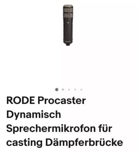 Rode Procaster - Studio-mikrofon 56 Db - 75 - 18000 Hz - 32 Ohm (600.100.029)