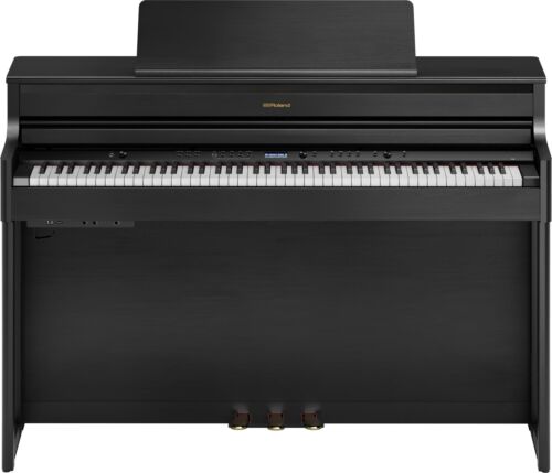 Roland Hp-704 Schwarz E-piano Set