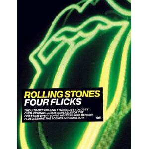 Rolling Stones - Four Flicks - Box 4 Dvd Set + Booklet - Sigillato
