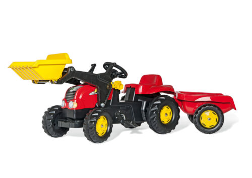 Rolly Toys Treppe Traktor Rollykid X Junior Rot