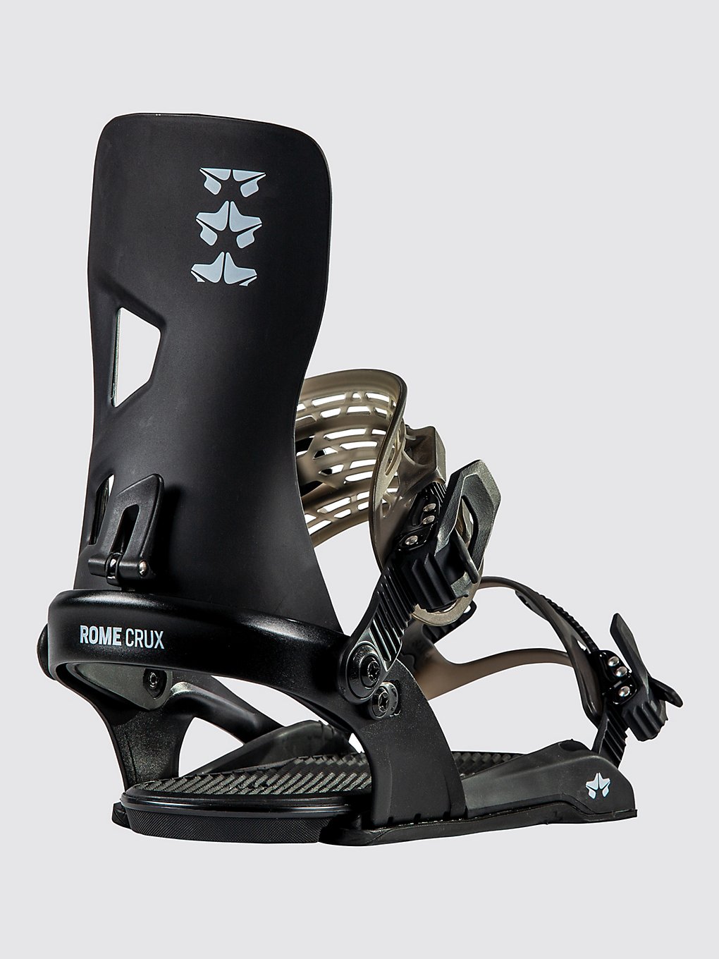 rome crux 2024 snowboard-bindung black