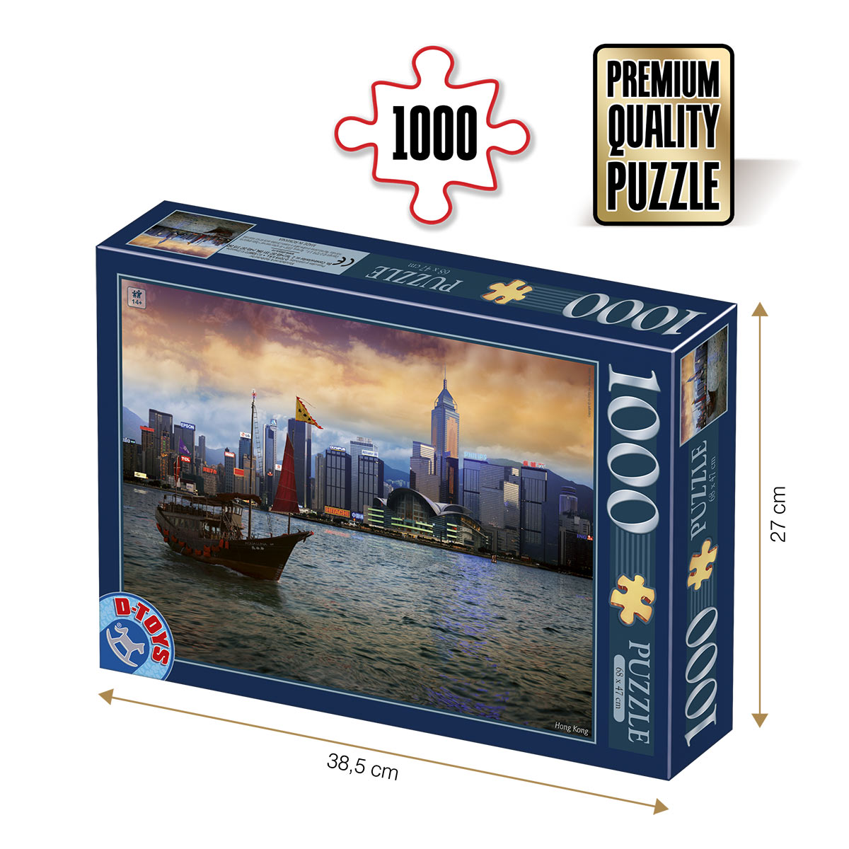roovi hong kong 1000 teile puzzle -70548
